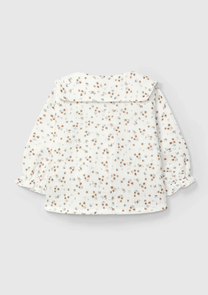 Blusa em musseline estampado floral - SNUG - Image 3