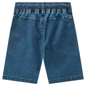 Bermuda em Jeans Guga com Elastano 95409 LucBoo Infantil Menino