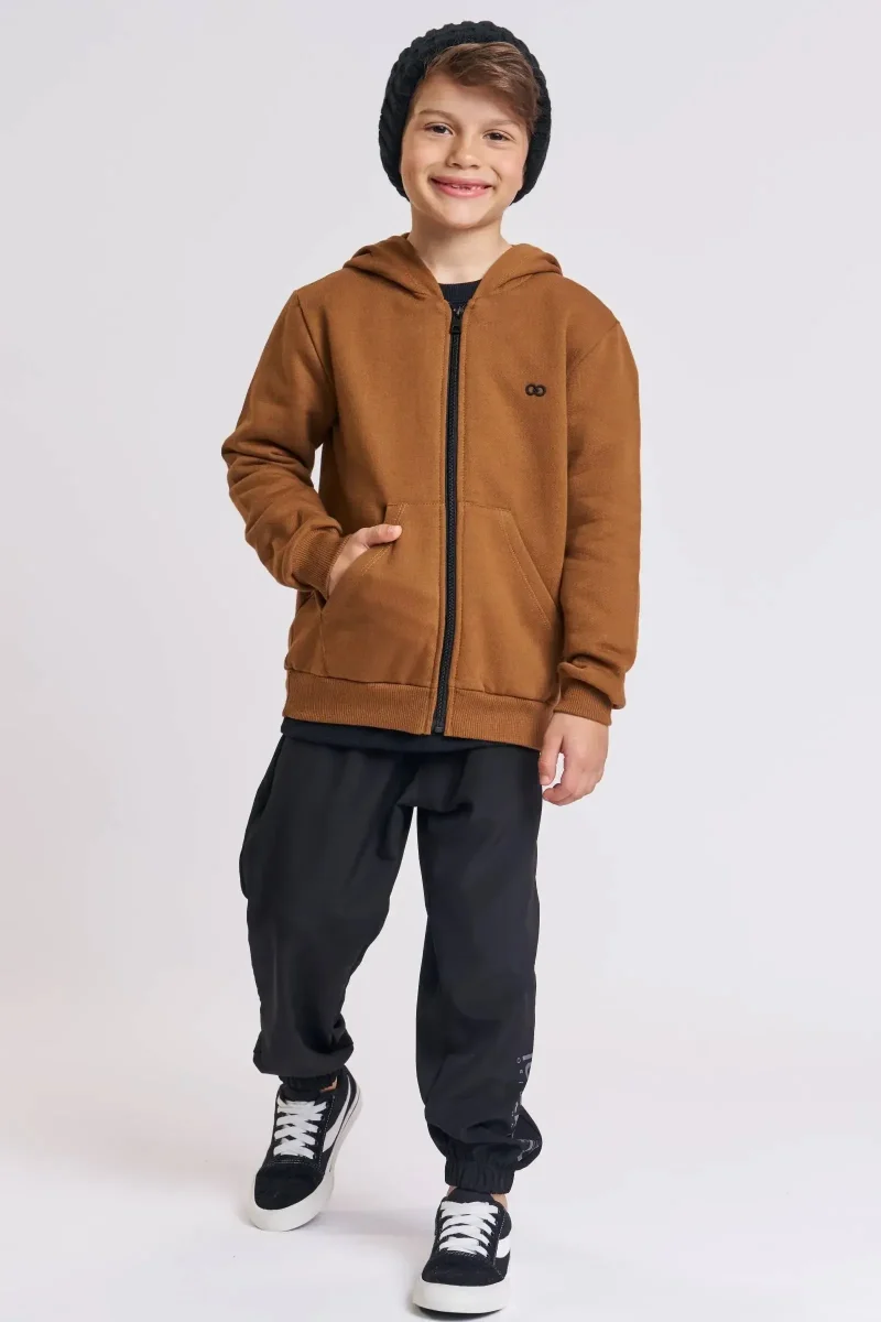 Calça Jogger em Hidronatic com Elastano 89371 LucBoo Infantil Menino - Image 3