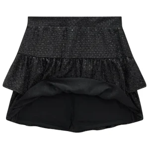 Saia Ruffles em Malha Brilho com Shorts Embutido 96927 Vic&Vicky Teen Menina
