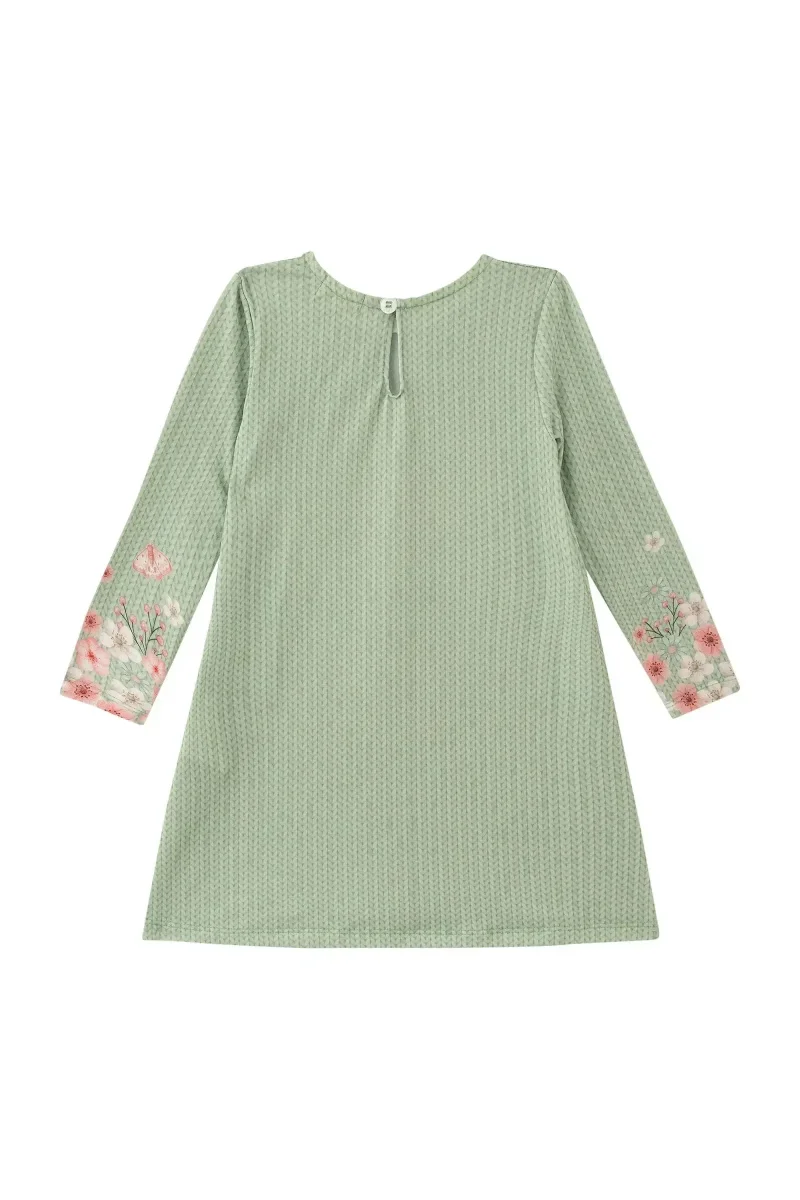 Vestido em Malha Power 90272 Kukiê Bebê Menina - Image 2